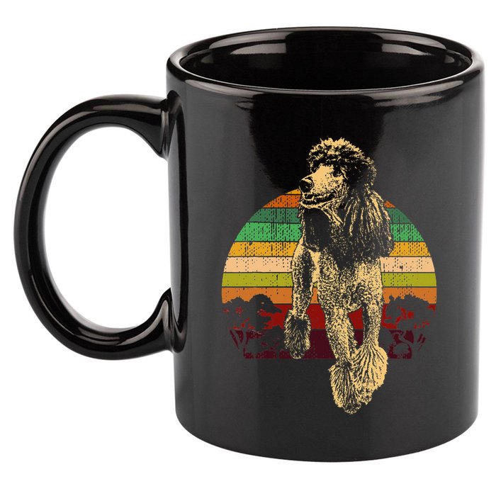 Poodle Dog Breed 11oz C Handle Ceramic Mug