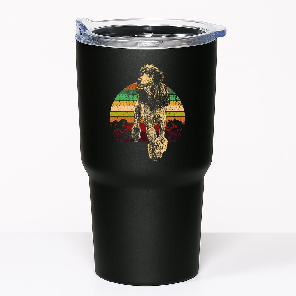 Poodle Dog Breed Tumbler