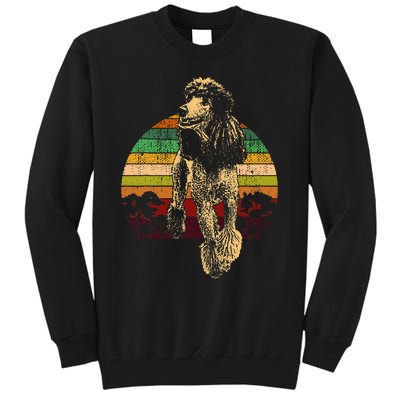 Poodle Dog Breed Tall Sweatshirt