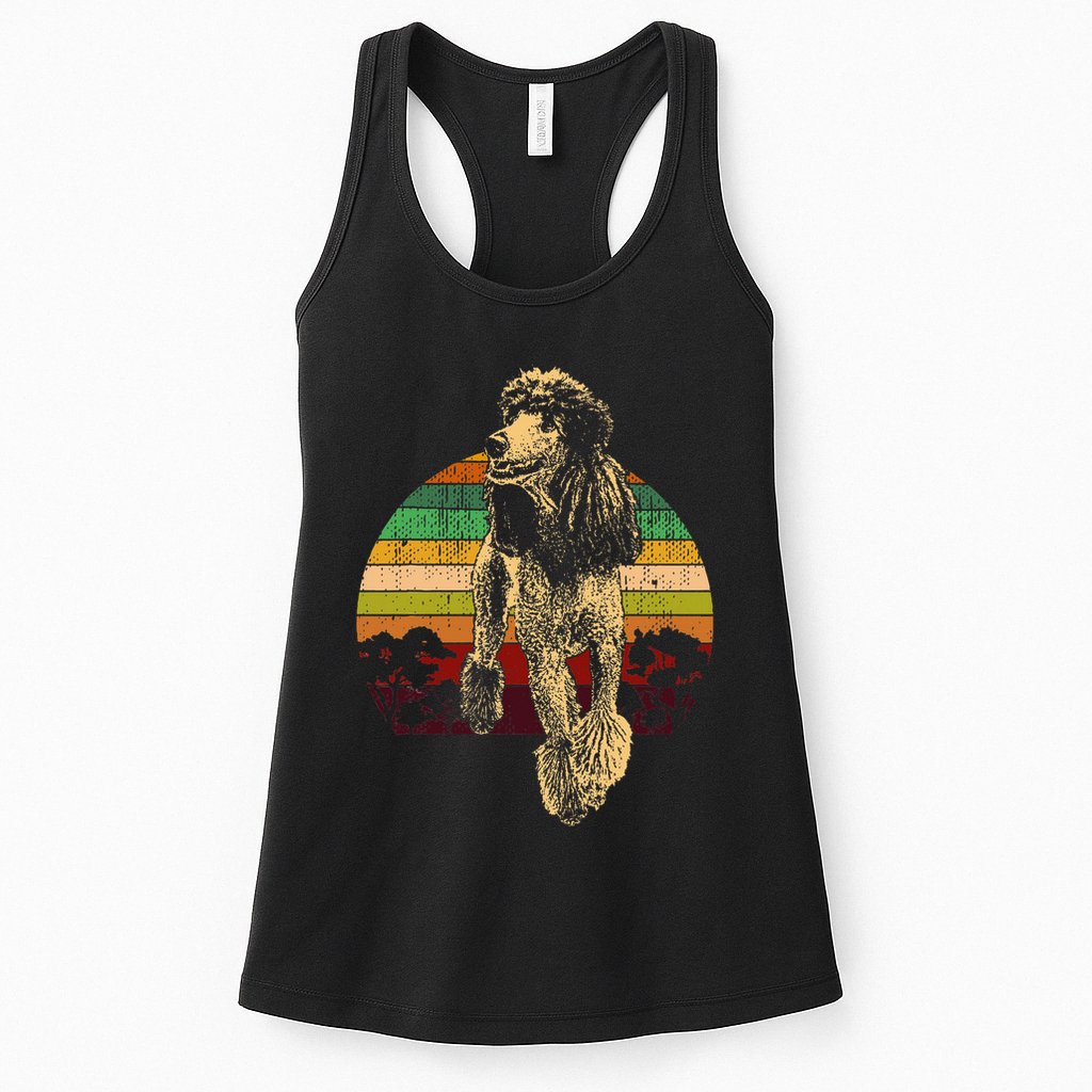 Poodle Dog Breed Womens Tank Top