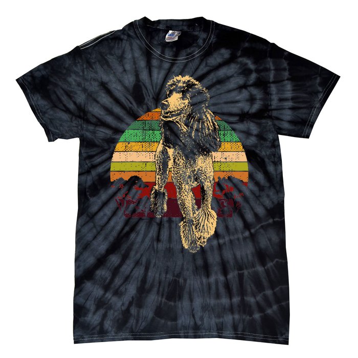 Poodle Dog Breed Tie-Dye T-Shirt