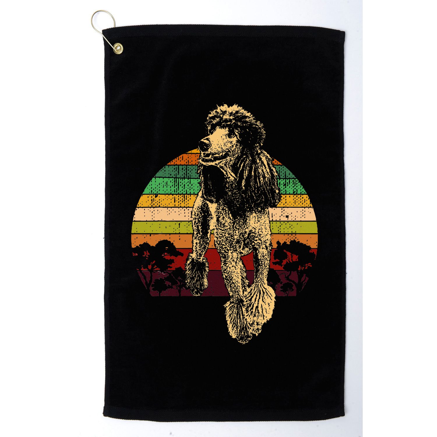 Poodle Dog Breed Golf Towel