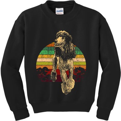 Poodle Dog Breed Kids Sweatshirt