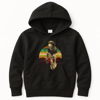 Poodle Dog Breed Kids Hoodie
