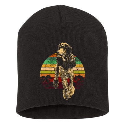 Poodle Dog Breed Short Acrylic Beanie