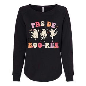 Pas De BooréE Ghost Ballet Dancer Halloween Dance Teacher Gift Womens California Wash Sweatshirt