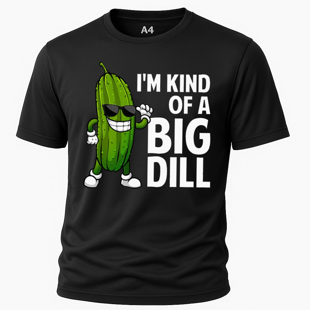 Pickle Design Big Dill Pickle Lover Cooling Performance Crew T-Shirt