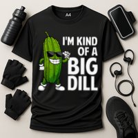 Pickle Design Big Dill Pickle Lover Cooling Performance Crew T-Shirt