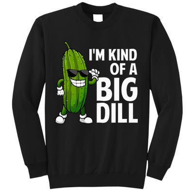 Pickle Design Big Dill Pickle Lover Sweatshirt