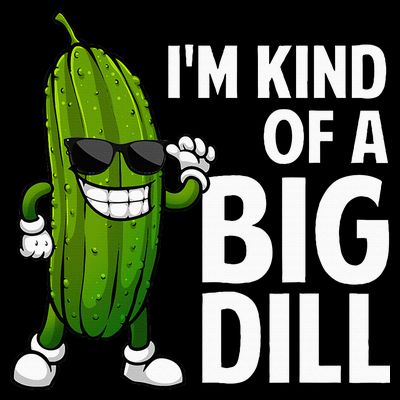 Pickle Design Big Dill Pickle Lover T-Shirt