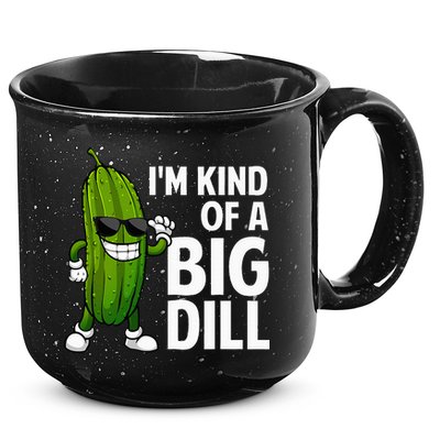 Pickle Design Big Dill Pickle Lover 15oz Campfire Ceramic Mug