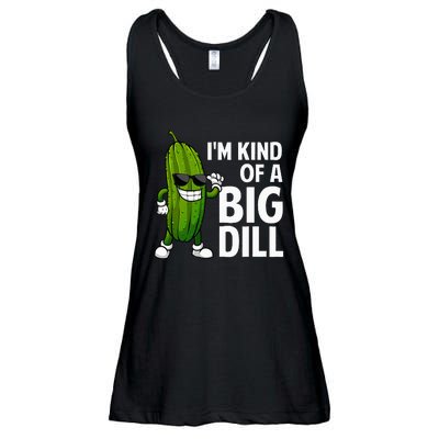 Pickle Design Big Dill Pickle Lover Ladies Essential Flowy Tank