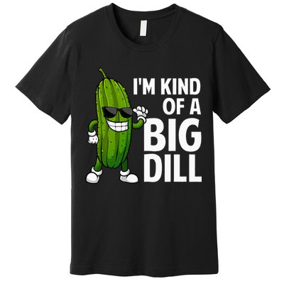 Pickle Design Big Dill Pickle Lover Premium T-Shirt