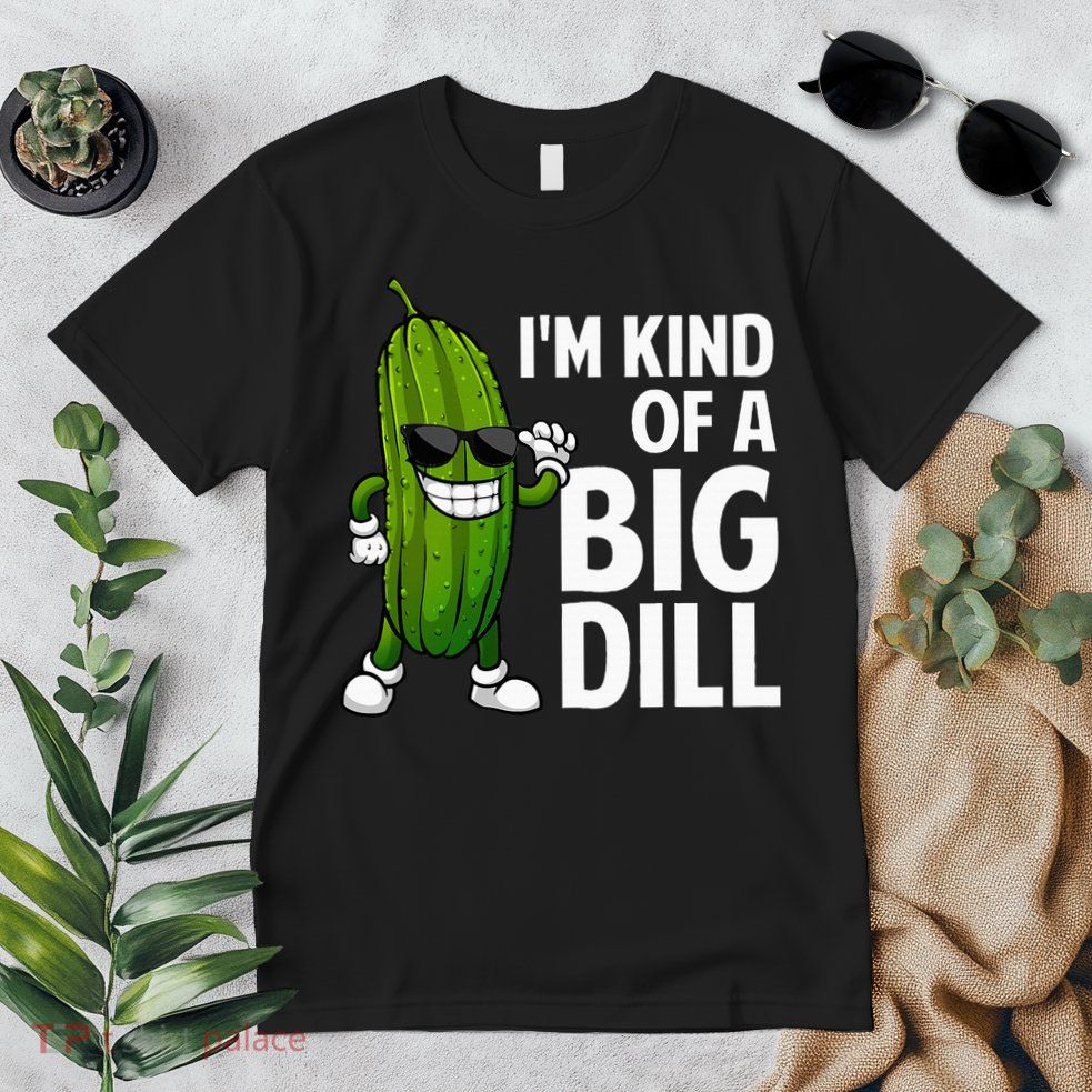 Pickle Design Big Dill Pickle Lover Premium T-Shirt