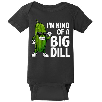 Pickle Design Big Dill Pickle Lover Baby Bodysuit
