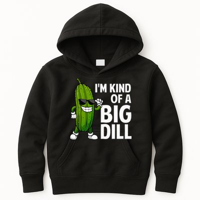 Pickle Design Big Dill Pickle Lover Kids Hoodie