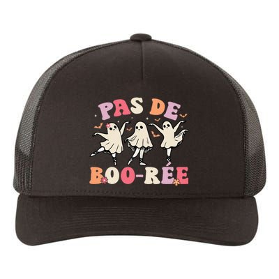 Pas De BooréE Ghost Ballet Dancer Halloween Dance Teacher Yupoong Adult 5-Panel Trucker Hat