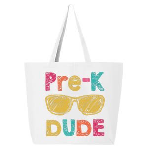 Prek Dude Back To School First Day Of Preschool Gift 25L Jumbo Tote