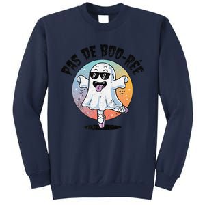 Pas De Boo Ree Funny Ghost Dance Ballet Halloween Sweatshirt