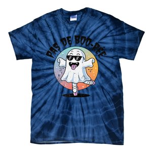 Pas De Boo Ree Funny Ghost Dance Ballet Halloween Tie-Dye T-Shirt