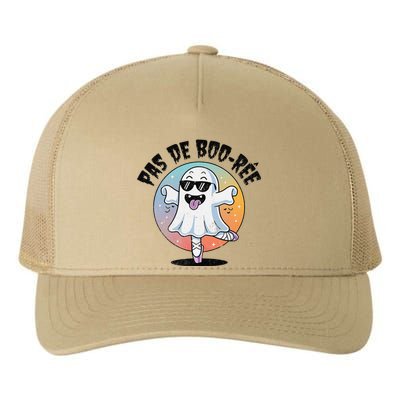 Pas De Boo Ree Funny Ghost Dance Ballet Halloween Yupoong Adult 5-Panel Trucker Hat