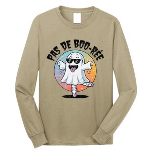 Pas De Boo Ree Funny Ghost Dance Ballet Halloween Long Sleeve Shirt