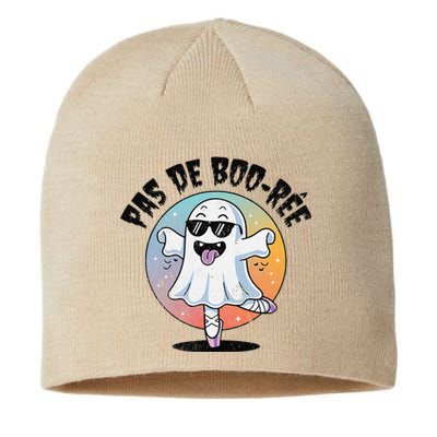 Pas De Boo Ree Funny Ghost Dance Ballet Halloween Sustainable Beanie