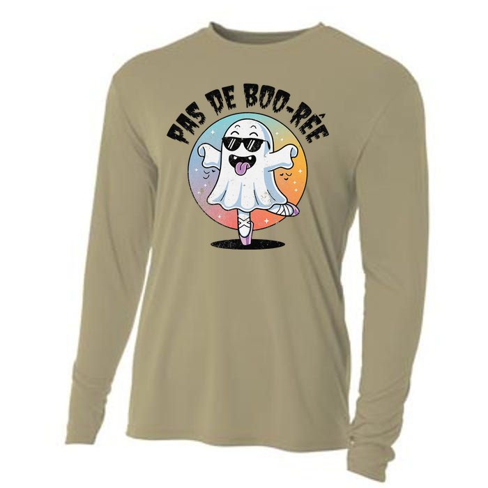 Pas De Boo Ree Funny Ghost Dance Ballet Halloween Cooling Performance Long Sleeve Crew