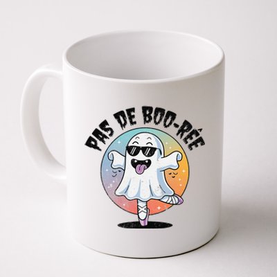 Pas De Boo Ree Funny Ghost Dance Ballet Halloween Coffee Mug