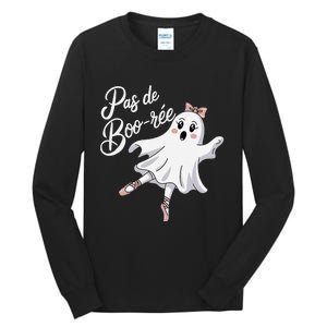 Pas De BooréE Funny Ballet Ghosts Halloween Dance Tall Long Sleeve T-Shirt