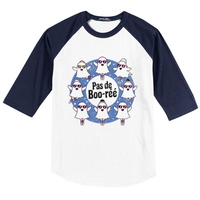 Pas De BooréE Ballet Dance Halloween Baseball Sleeve Shirt