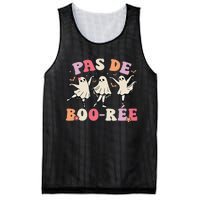 Pas De BooréE Ghost Ballet Dancer Halloween Dance Teacher Mesh Reversible Basketball Jersey Tank