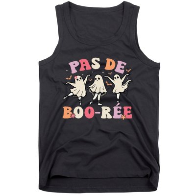 Pas De BooréE Ghost Ballet Dancer Halloween Dance Teacher Tank Top