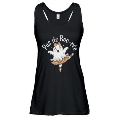 Pas De BooréE Funny Ballet Ghosts Halloween Dance Ladies Essential Flowy Tank