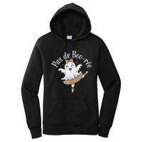 Pas De BooréE Funny Ballet Ghosts Halloween Dance Women's Pullover Hoodie