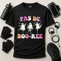 Pas De BooréE Ghost Ballet Dancer Halloween Cooling Performance Crew T-Shirt