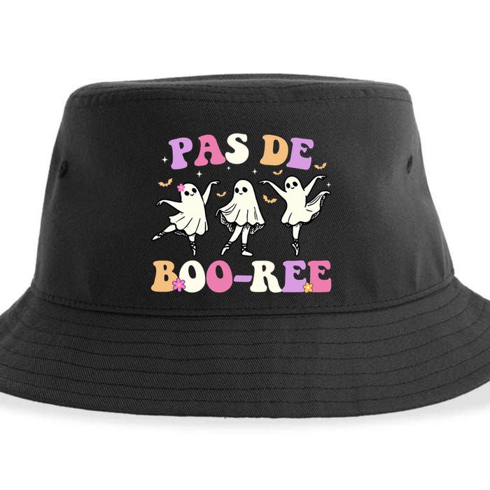 Pas De BooréE Ghost Ballet Dancer Halloween Sustainable Bucket Hat
