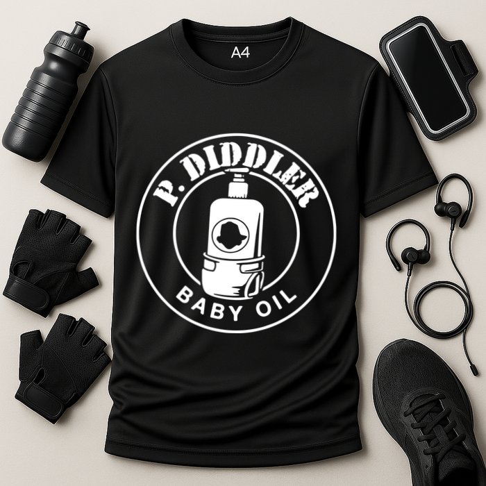 P Diddler Baby Oil Cooling Performance Crew T-Shirt