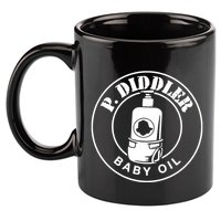 P Diddler Baby Oil 11oz C Handle Ceramic Mug