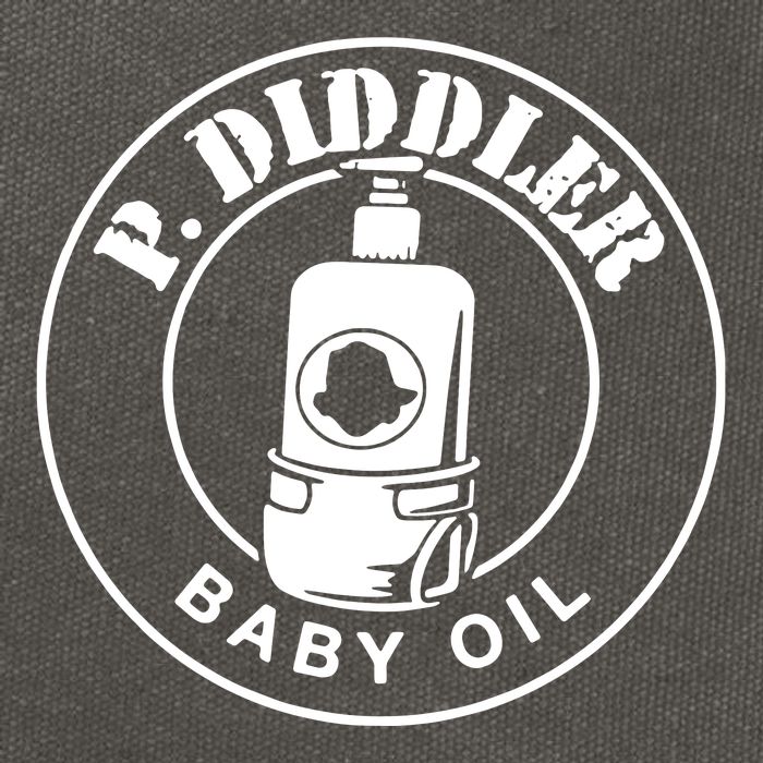 P Diddler Baby Oil Cotton Canvas Backpack