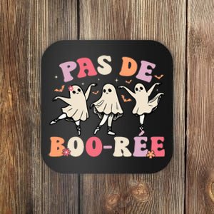 Pas De Boo RéE Ghost Ballet Dancer Halloween Dance Teacher Coaster