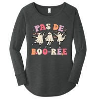 Pas De Boo RéE Ghost Ballet Dancer Halloween Dance Teacher Women's Perfect Tri Tunic Long Sleeve Shirt