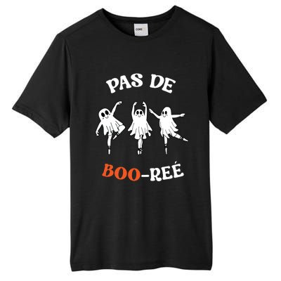 Pas De BooréE Ghost Ballet Dancer Halloween Dance Teacher Tall Fusion ChromaSoft Performance T-Shirt