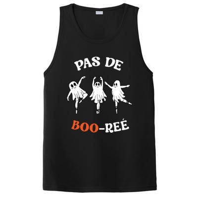 Pas De BooréE Ghost Ballet Dancer Halloween Dance Teacher PosiCharge Competitor Tank