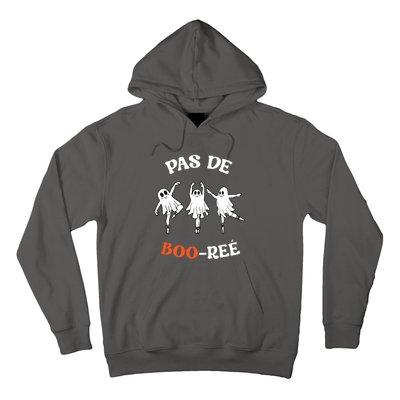 Pas De BooréE Ghost Ballet Dancer Halloween Dance Teacher Hoodie