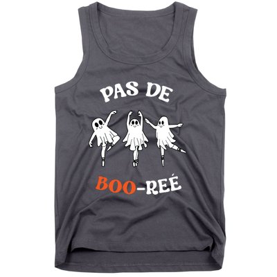 Pas De BooréE Ghost Ballet Dancer Halloween Dance Teacher Tank Top