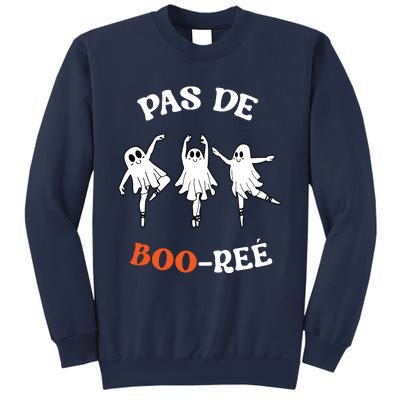 Pas De BooréE Ghost Ballet Dancer Halloween Dance Teacher Sweatshirt