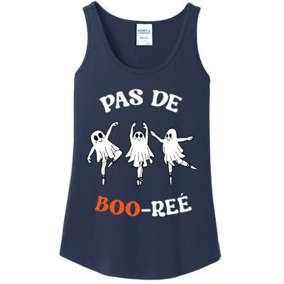 Pas De BooréE Ghost Ballet Dancer Halloween Dance Teacher Ladies Essential Tank