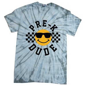 Preschool Dude Back To School Prek Students Tie-Dye T-Shirt