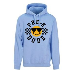 Preschool Dude Back To School Prek Students Unisex Surf Hoodie